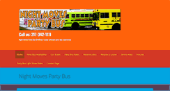 Desktop Screenshot of nightmovespartybus.com